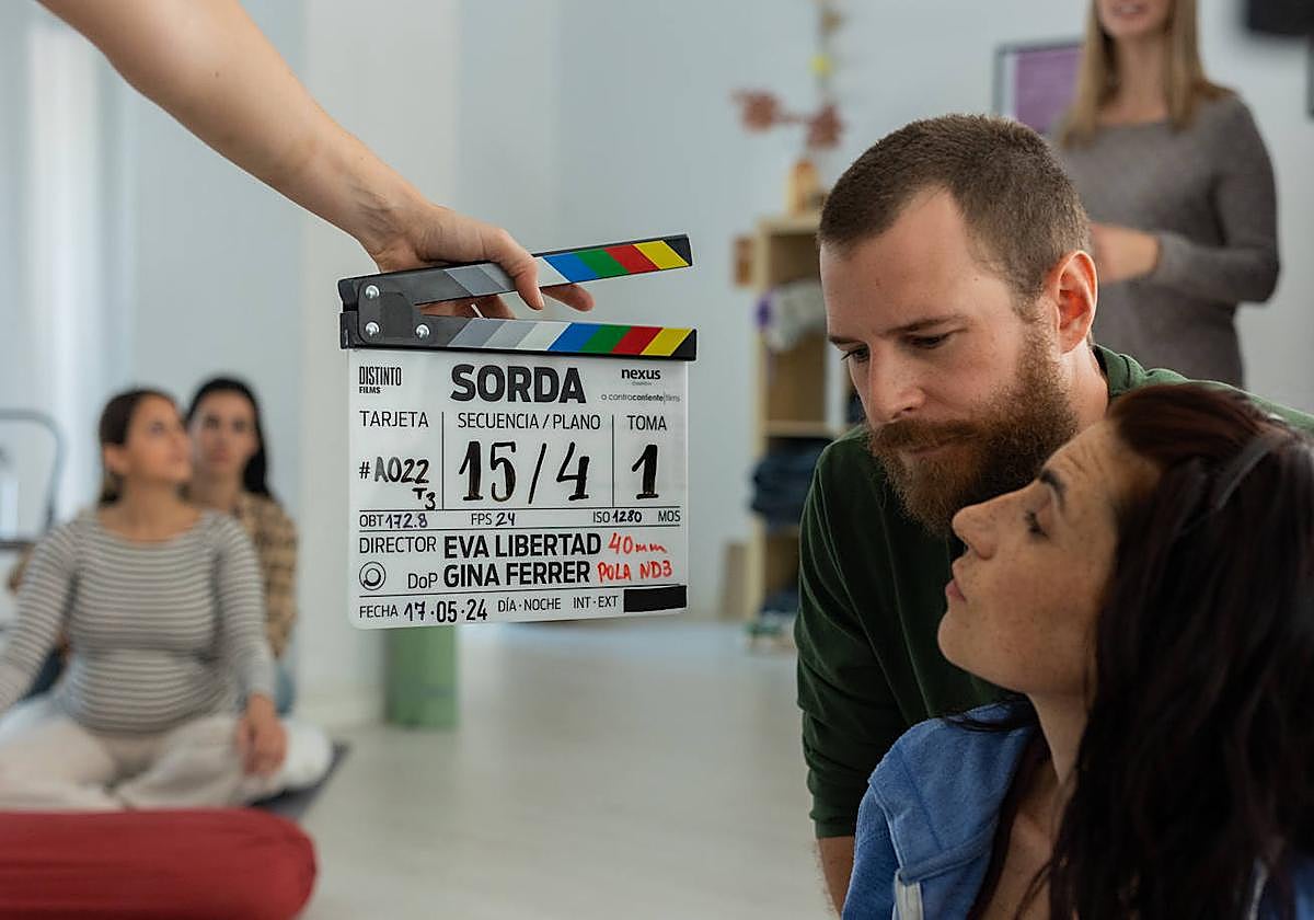 Rodaje de 'Sorda', en Murcia.