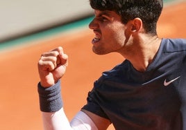 La victoria de Carlos Alcaraz ante Sinner en Roland Garros, en imágenes