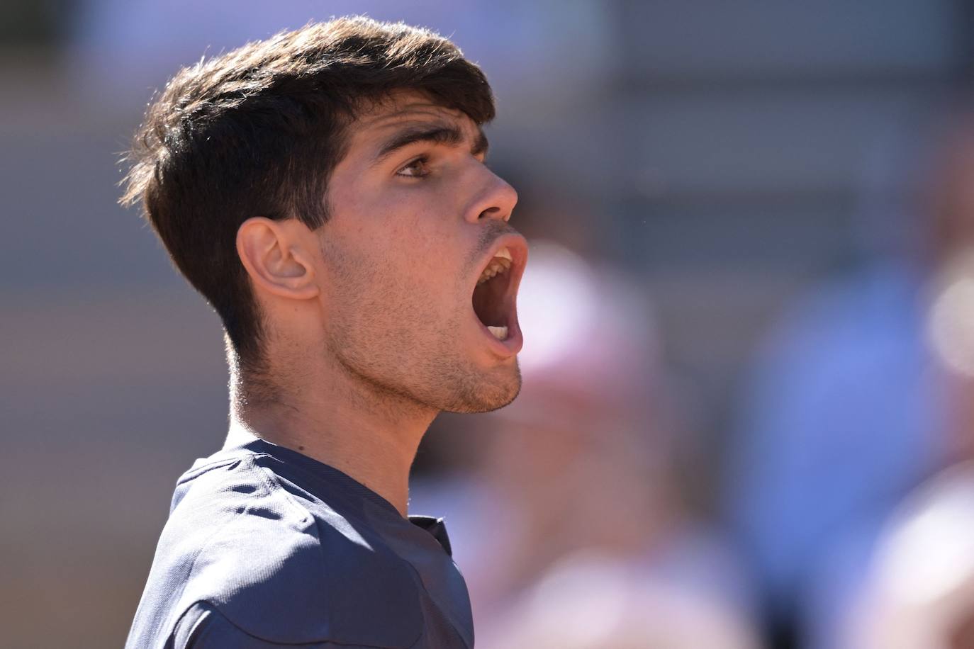 La victoria de Carlos Alcaraz ante Sinner en Roland Garros, en imágenes