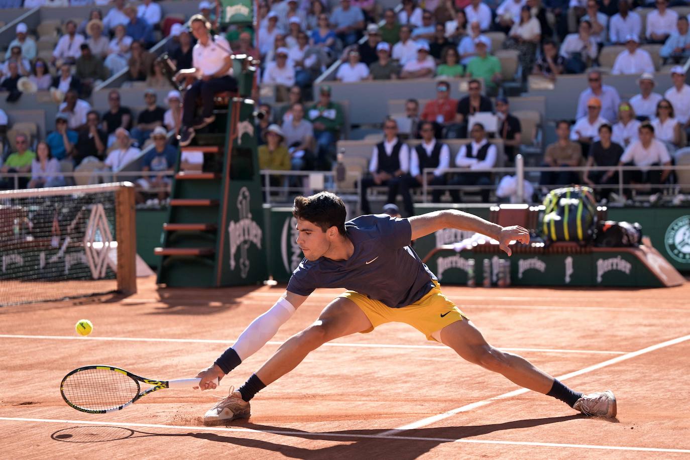 La victoria de Carlos Alcaraz ante Sinner en Roland Garros, en imágenes