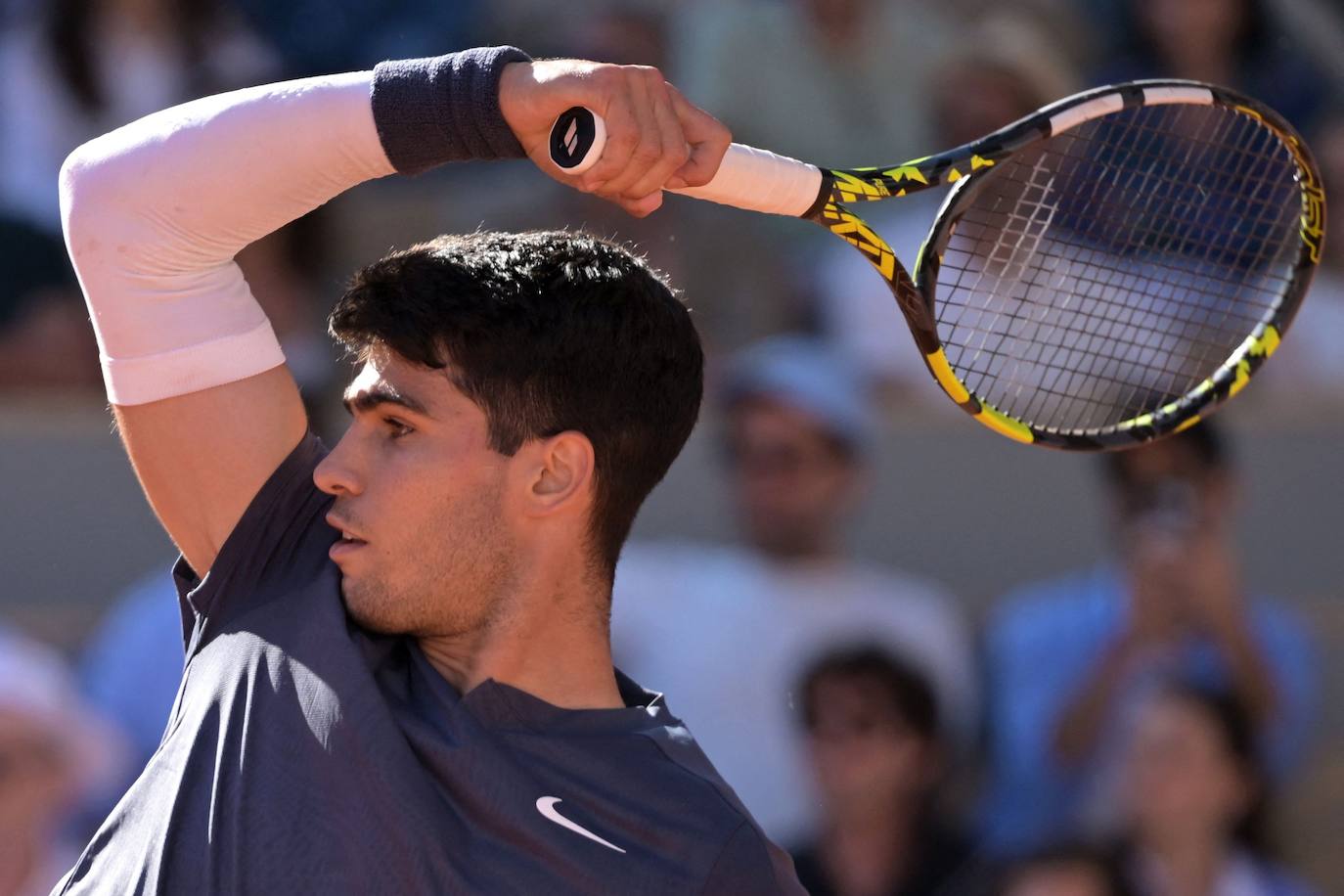 La victoria de Carlos Alcaraz ante Sinner en Roland Garros, en imágenes