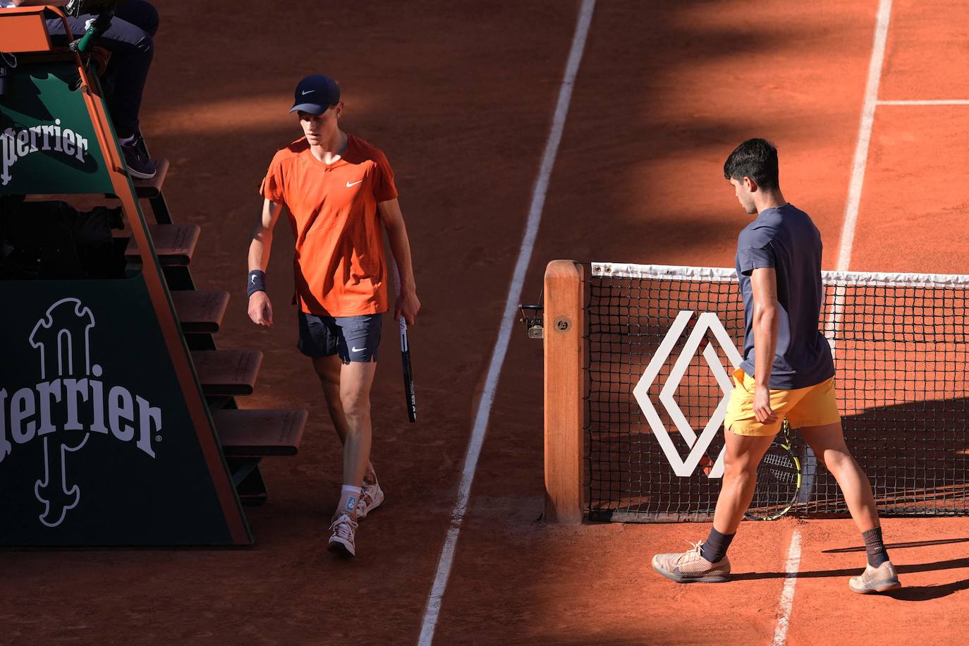 La victoria de Carlos Alcaraz ante Sinner en Roland Garros, en imágenes