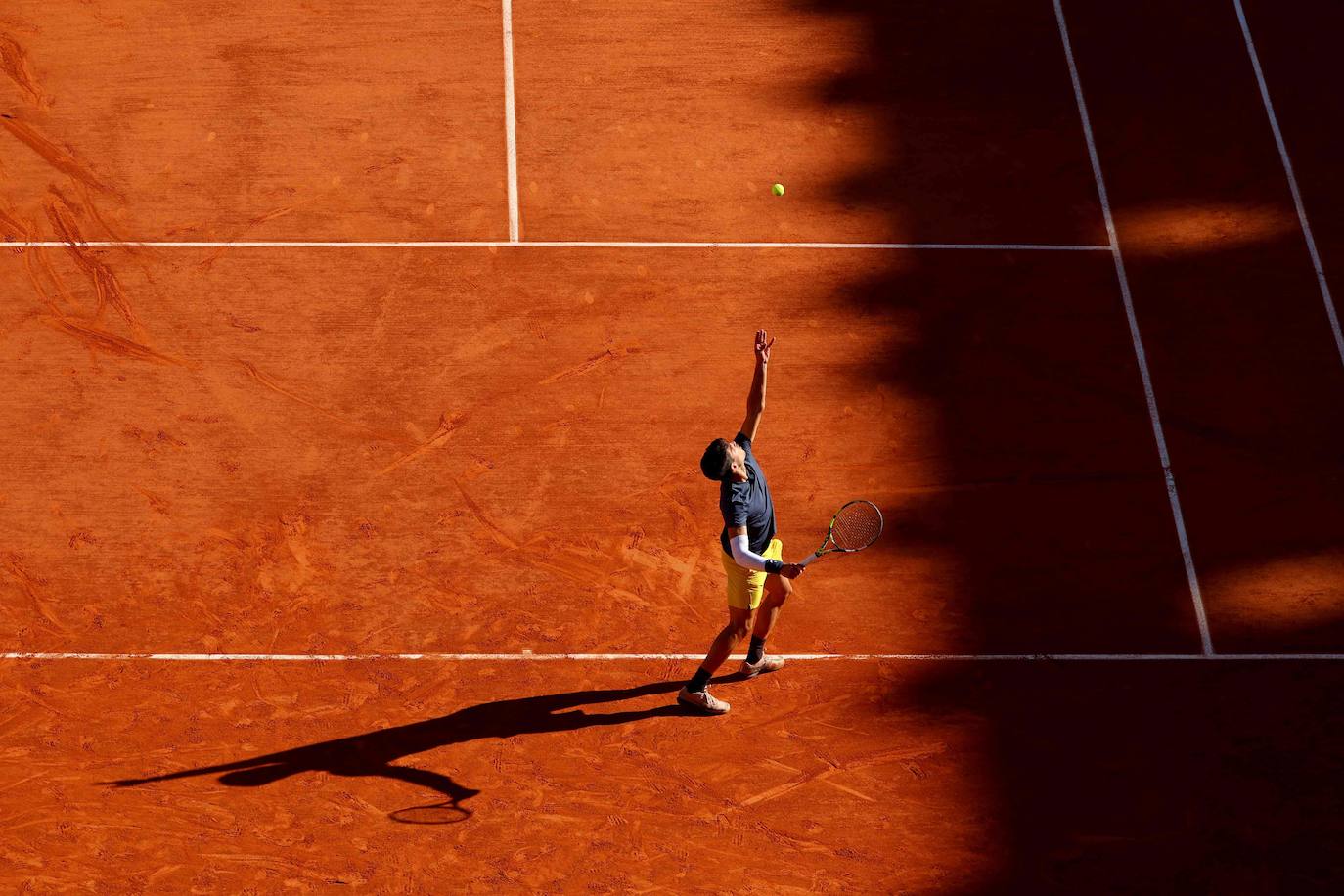 La victoria de Carlos Alcaraz ante Sinner en Roland Garros, en imágenes