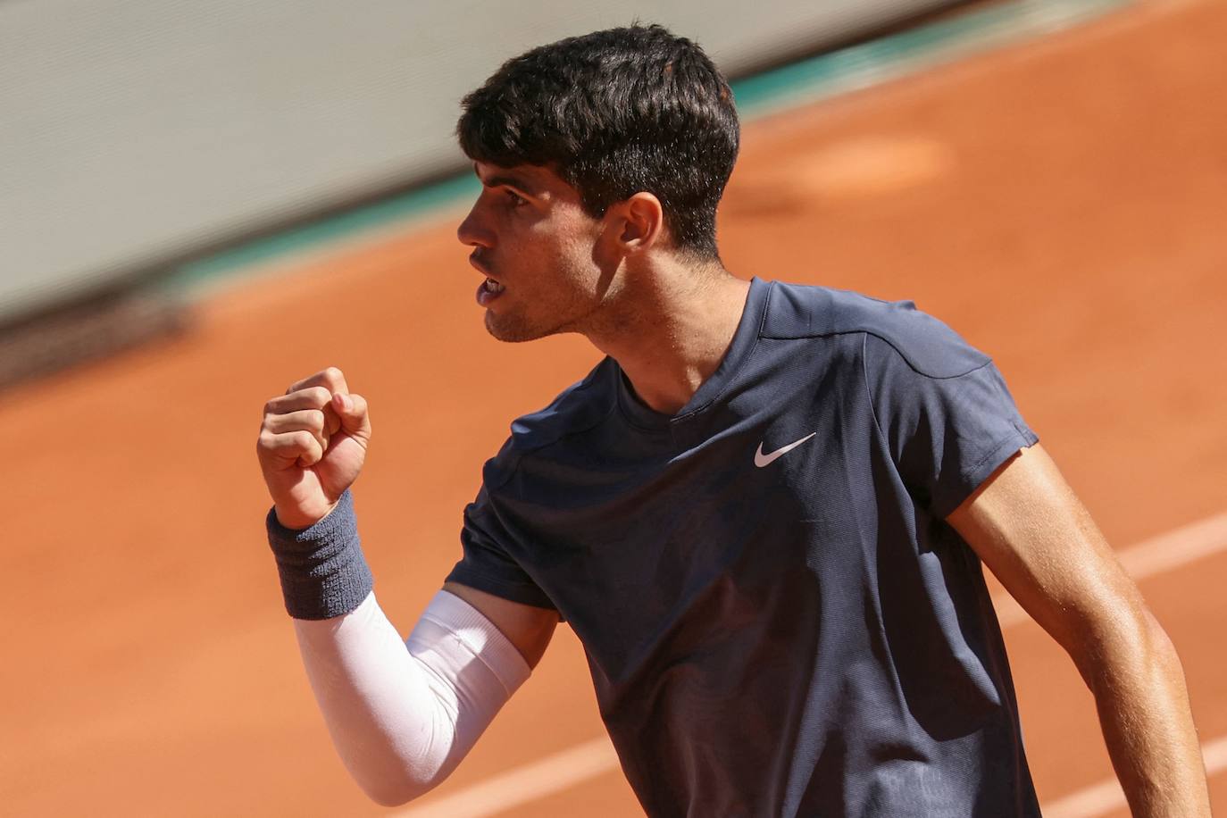 La victoria de Carlos Alcaraz ante Sinner en Roland Garros, en imágenes