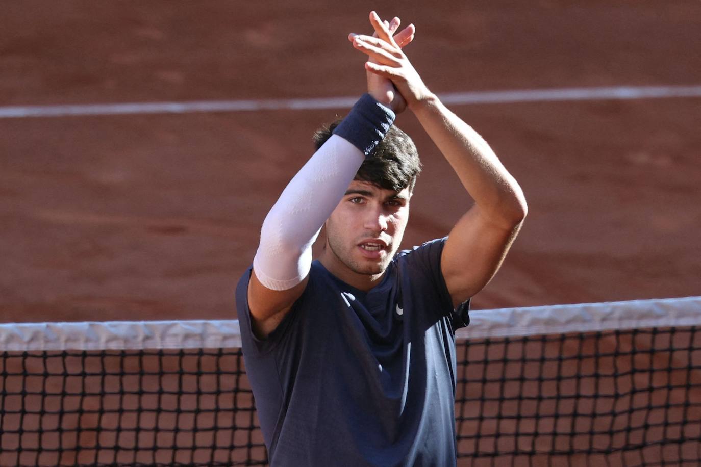 La victoria de Carlos Alcaraz ante Sinner en Roland Garros, en imágenes