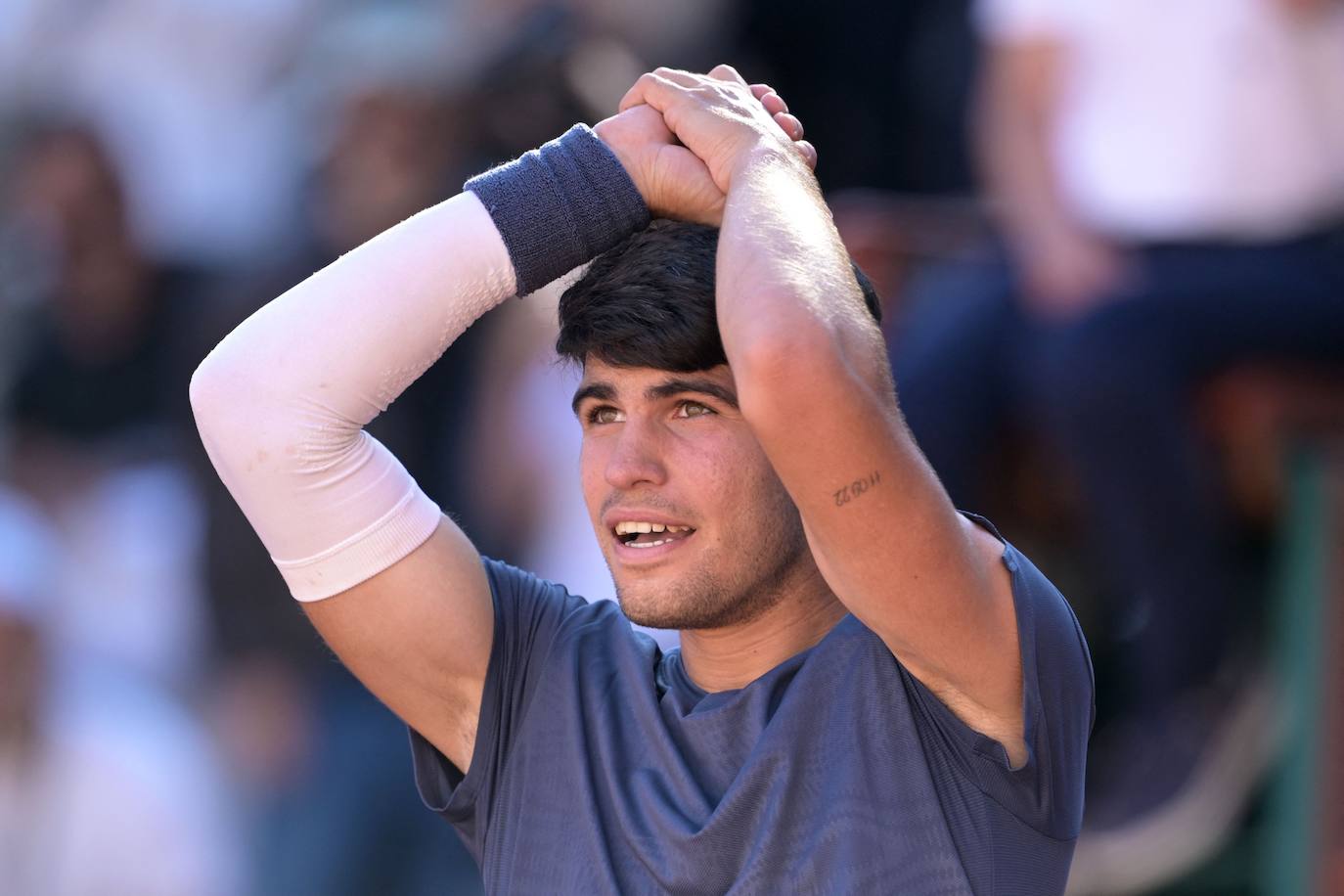 La victoria de Carlos Alcaraz ante Sinner en Roland Garros, en imágenes