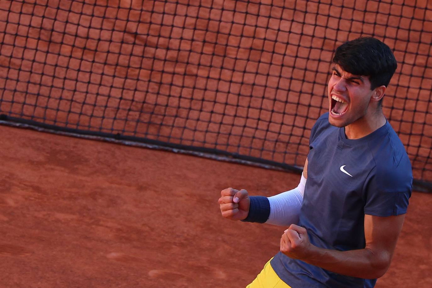 La victoria de Carlos Alcaraz ante Sinner en Roland Garros, en imágenes