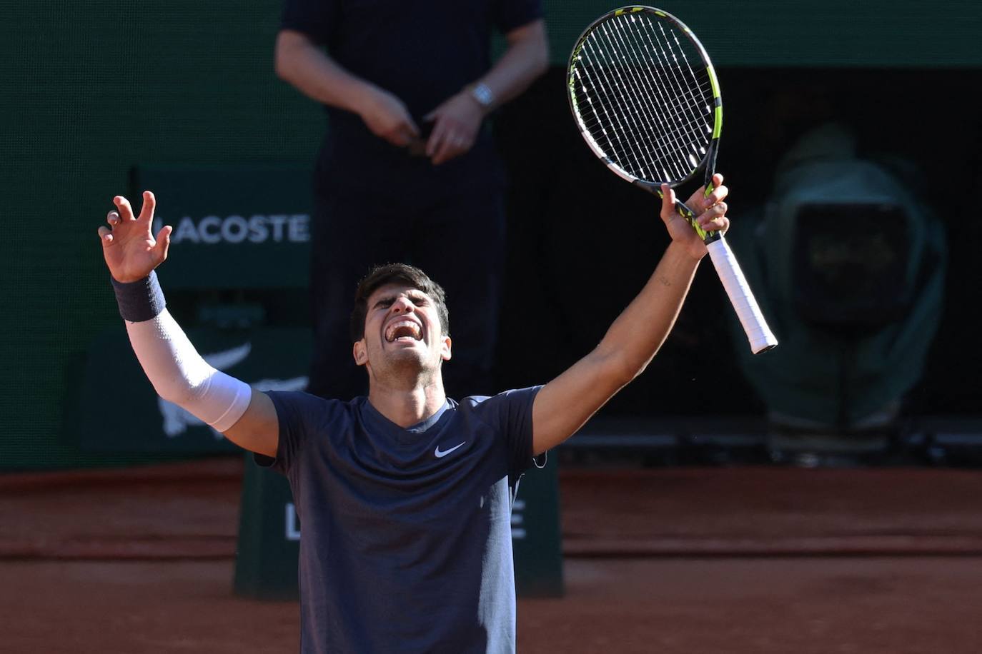 La victoria de Carlos Alcaraz ante Sinner en Roland Garros, en imágenes