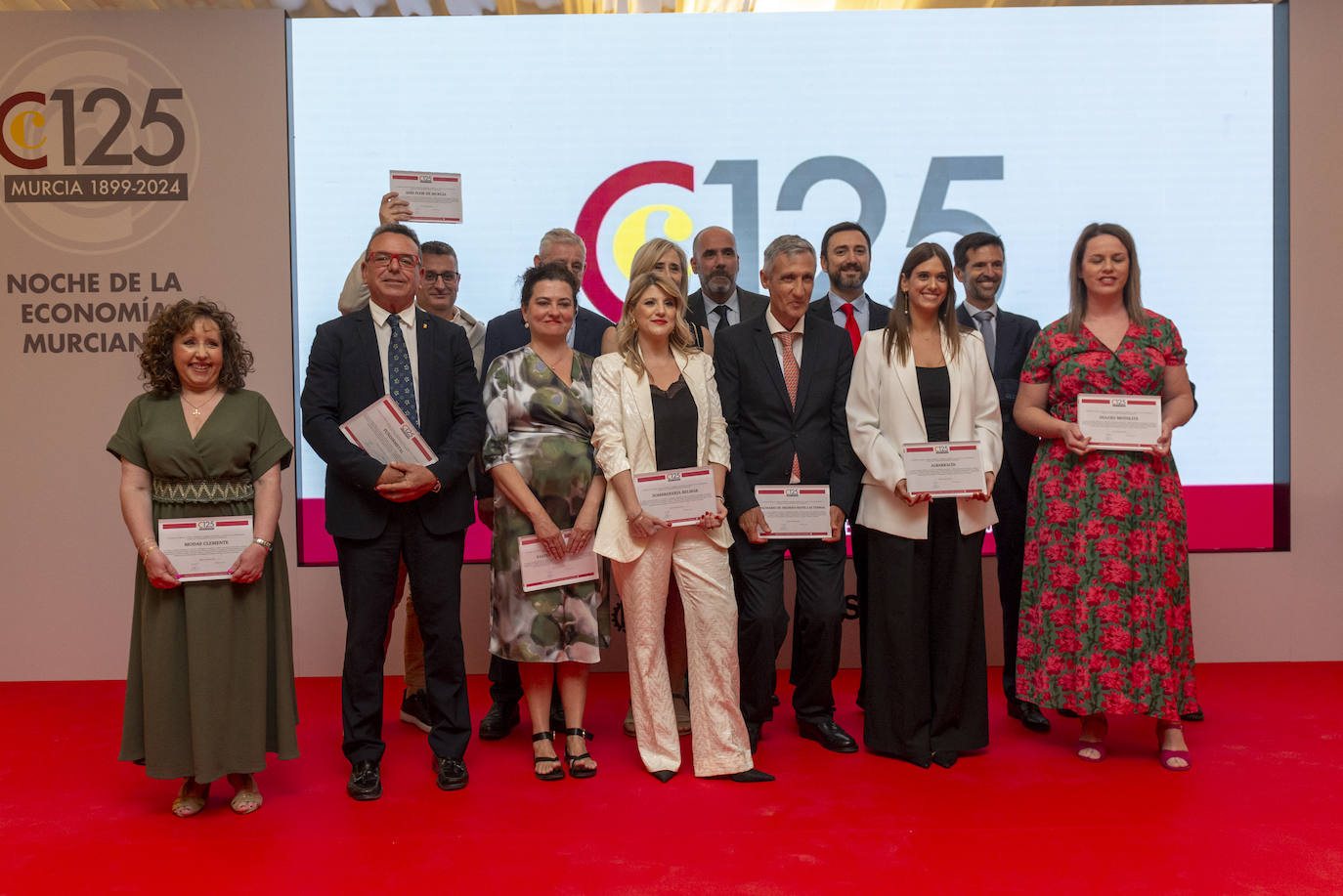 Las imágenes de la Noche de la Economía Murciana