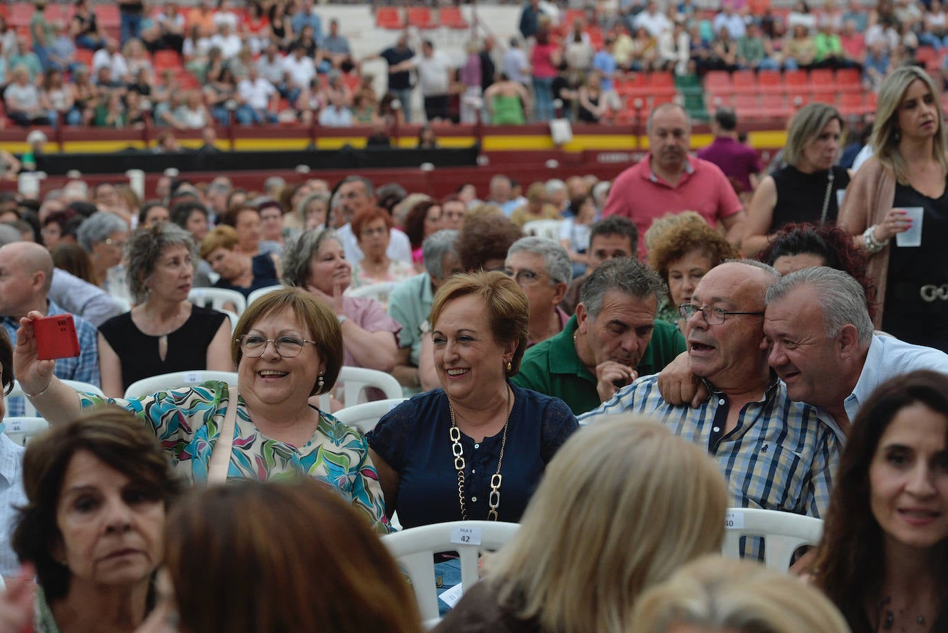 El concierto de Raphael en Murcia, en imágenes