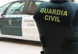 Un agente de la Guardia Civil, en una imagen de archivo.