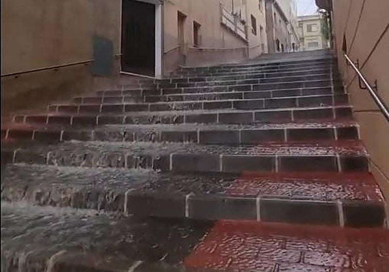 Tormenta intensa en Moratalla, este sábado. | En vídeo, granizada en Altorreal.