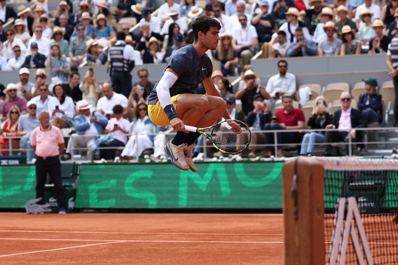 La final de Roland Garros entre Carlos Alcaraz y Alexander Zverev, en imágenes