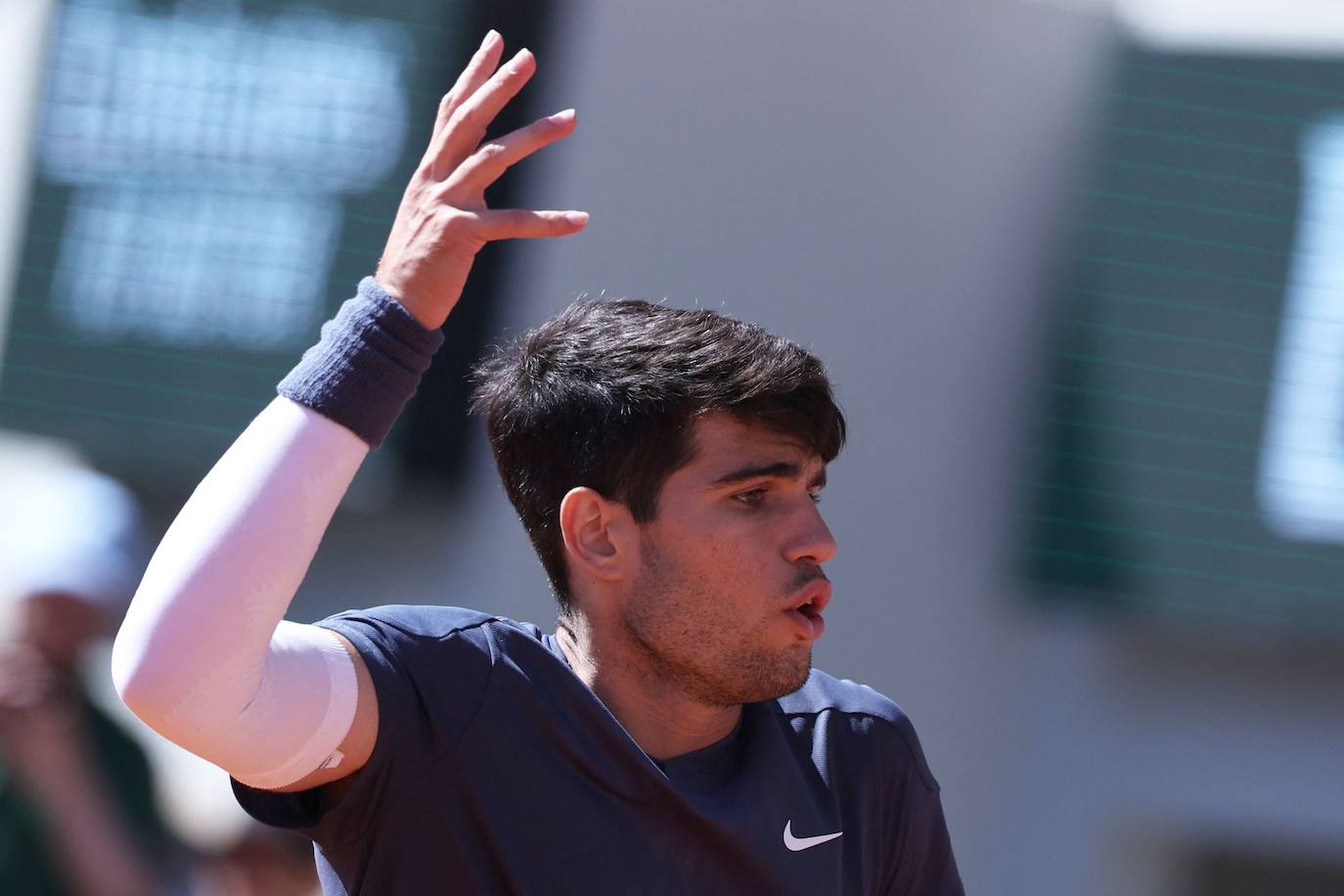 La final de Roland Garros entre Carlos Alcaraz y Alexander Zverev, en imágenes