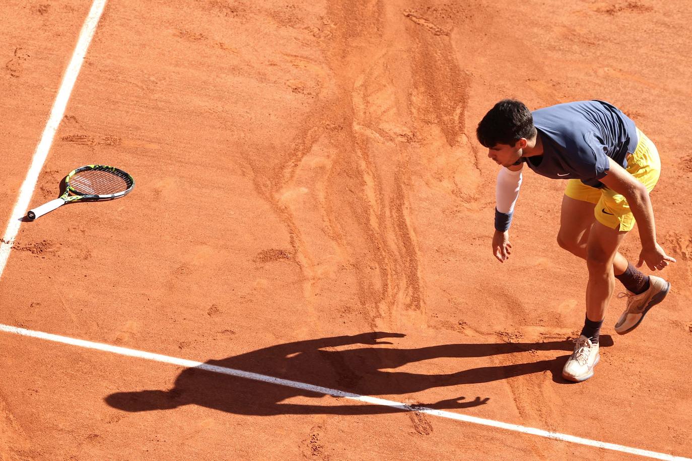 La final de Roland Garros entre Carlos Alcaraz y Alexander Zverev, en imágenes