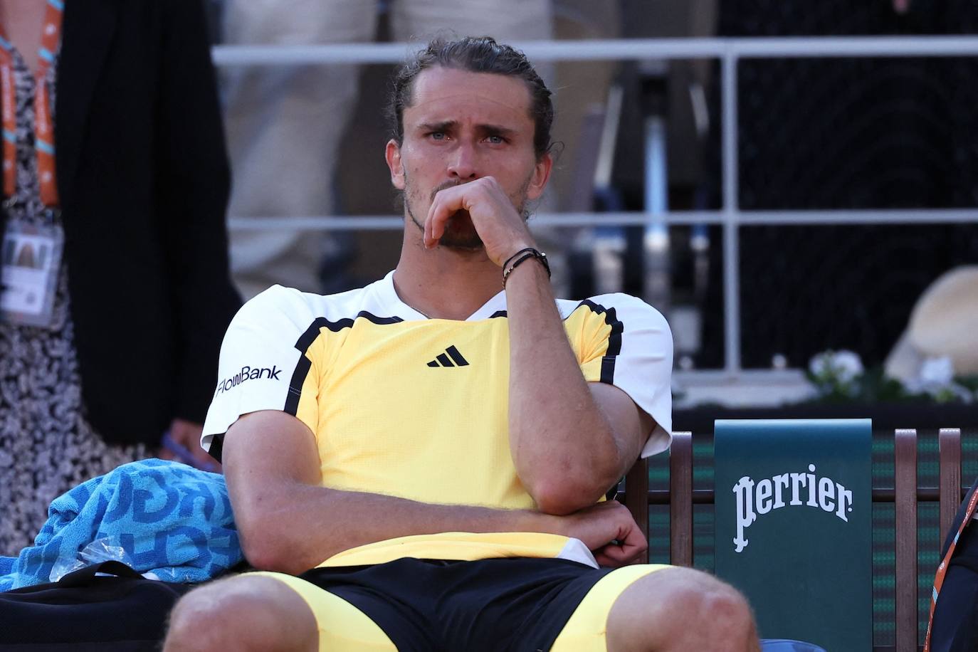 La final de Roland Garros entre Carlos Alcaraz y Alexander Zverev, en imágenes