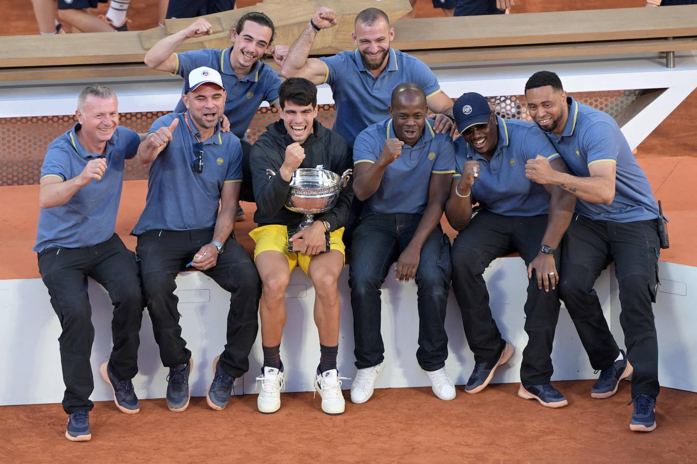 La final de Roland Garros entre Carlos Alcaraz y Alexander Zverev, en imágenes