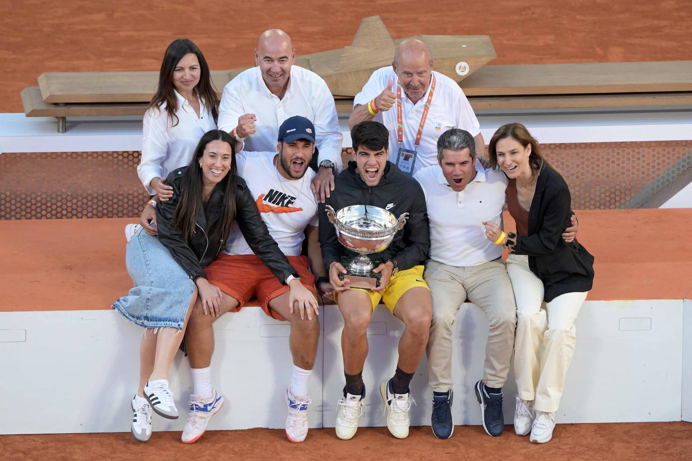 La final de Roland Garros entre Carlos Alcaraz y Alexander Zverev, en imágenes