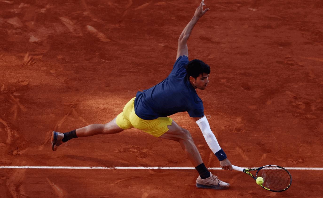 La final de Roland Garros entre Carlos Alcaraz y Alexander Zverev, en imágenes