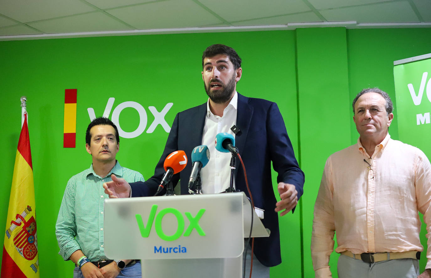Las imágenes de la celebración de Vox tras las elecciones europeas