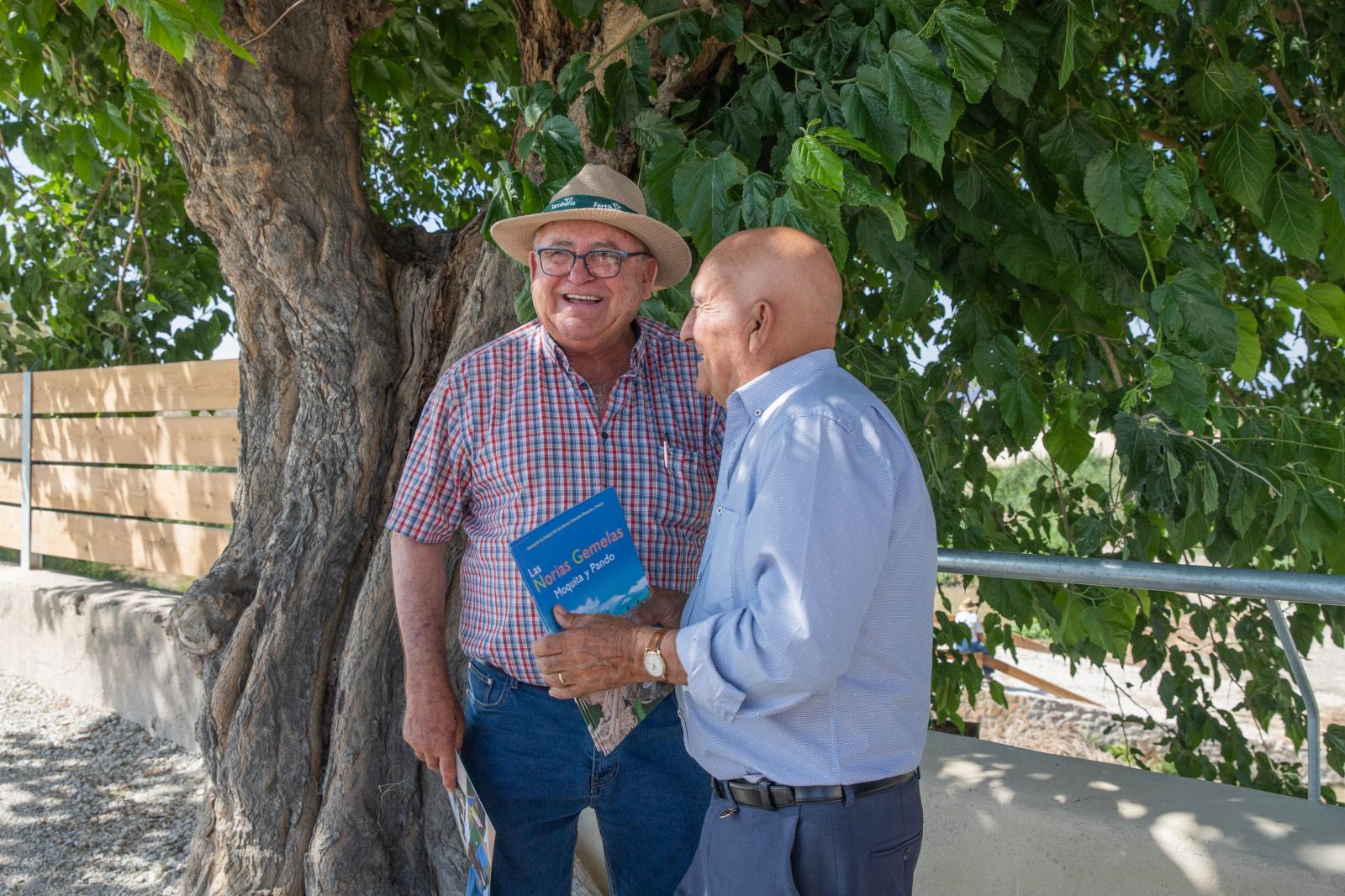 La inauguración de las Norias Gemelas de Orihuela, en imágenes