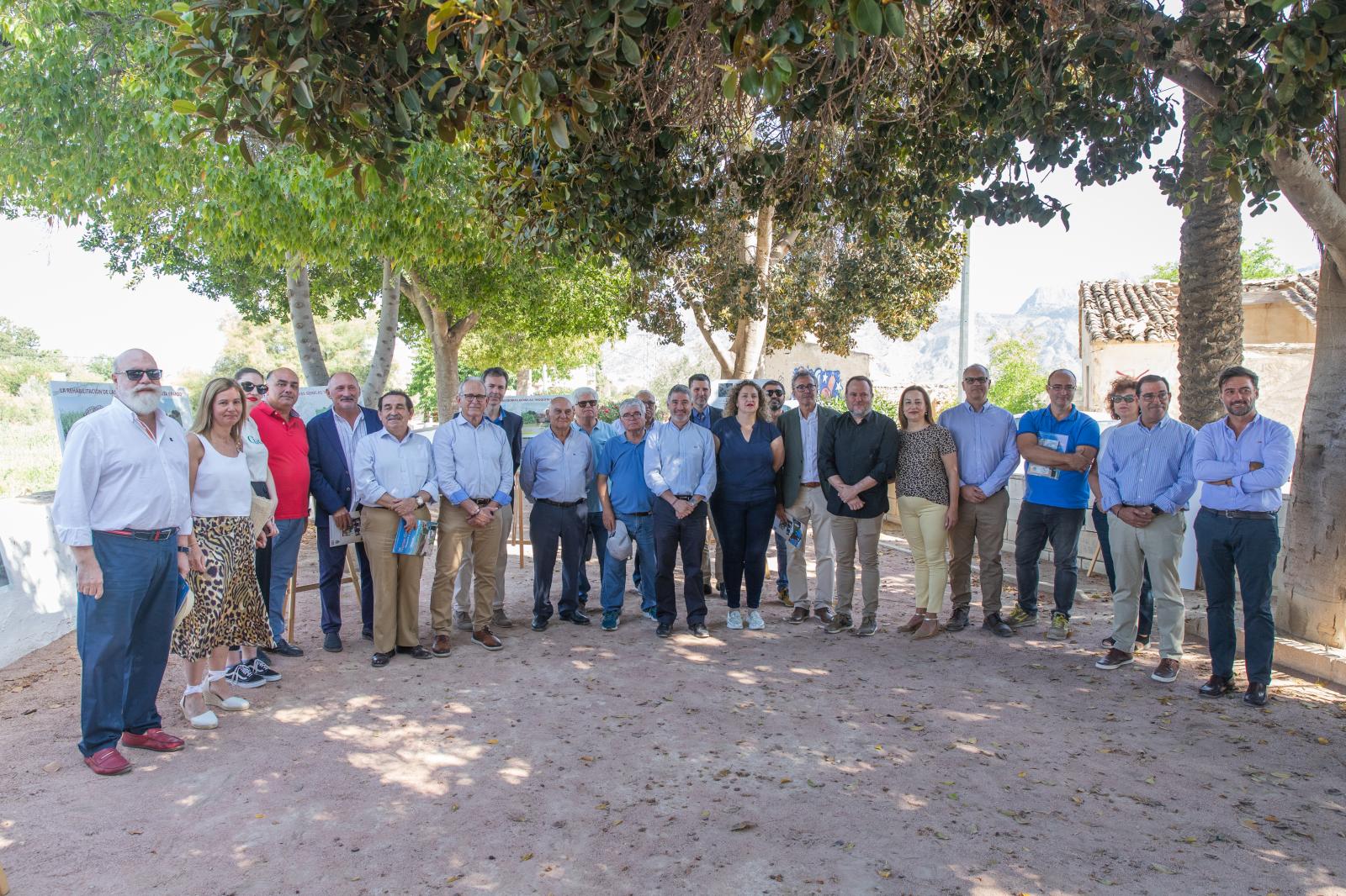 La inauguración de las Norias Gemelas de Orihuela, en imágenes