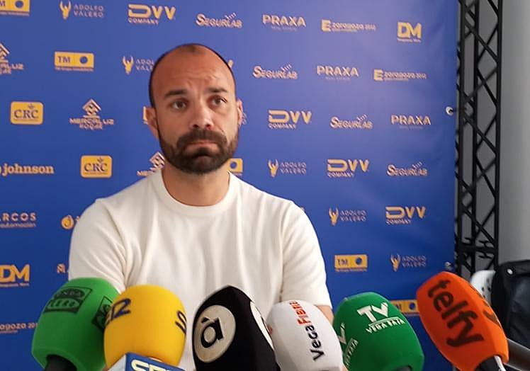 Luis Vicente Mateo (director general y deportivo) cerró el lunes 3 de junio la temporada con su rueda de prensa en Los Arcos.