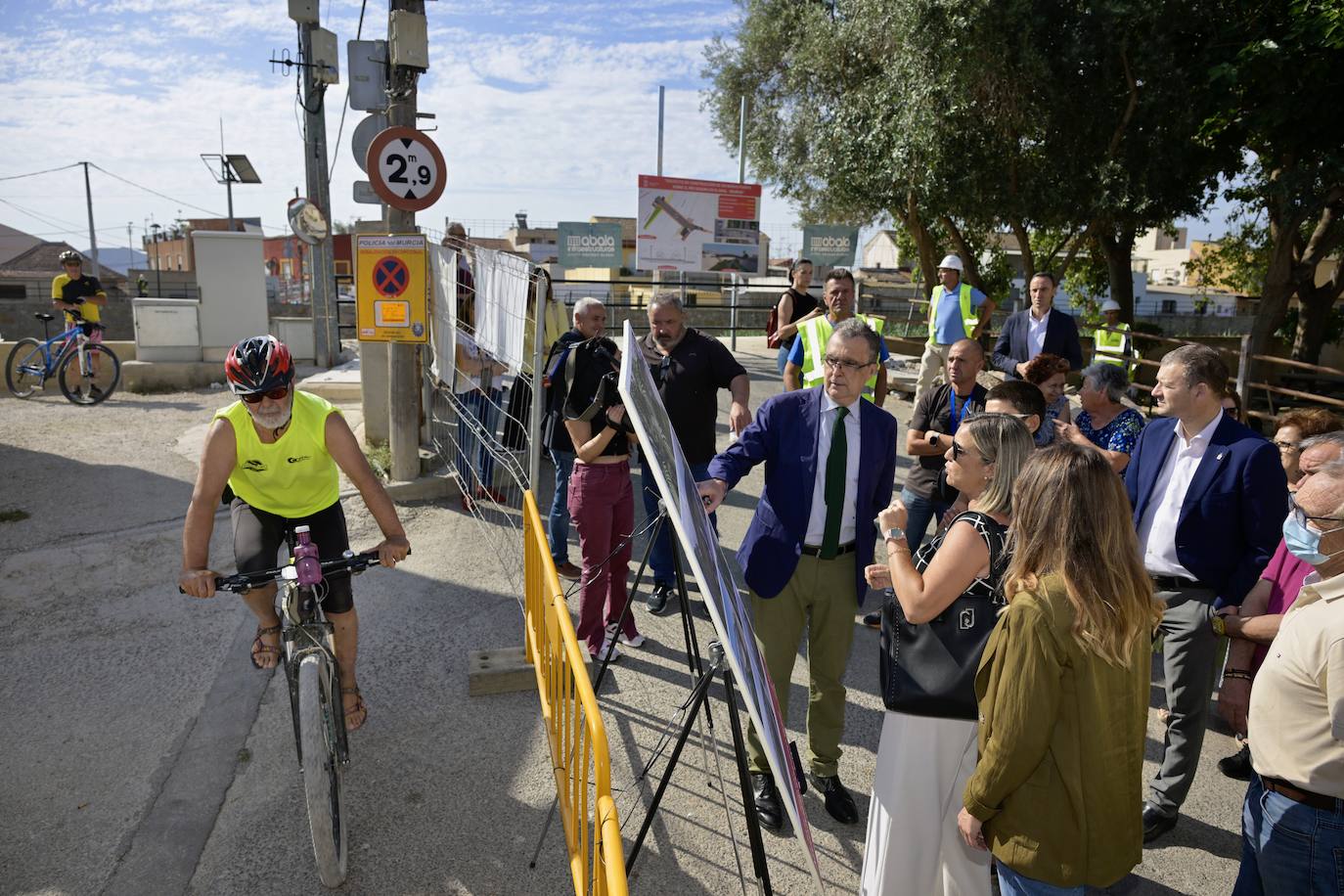 Las imágenes de las obras de construcción del puente de El Raal