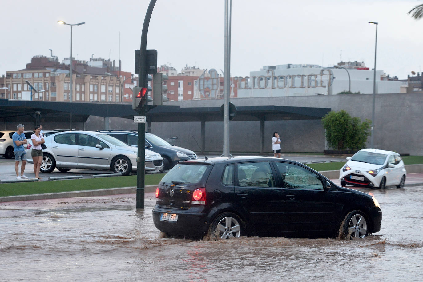 Las imágenes de la tromba de agua en Murcia