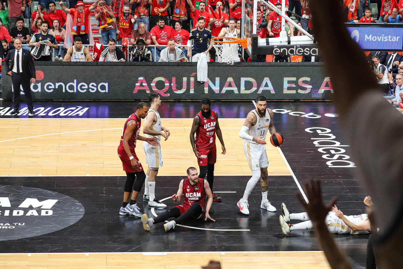 Las imágenes del UCAM-Real Madrid (73-84)