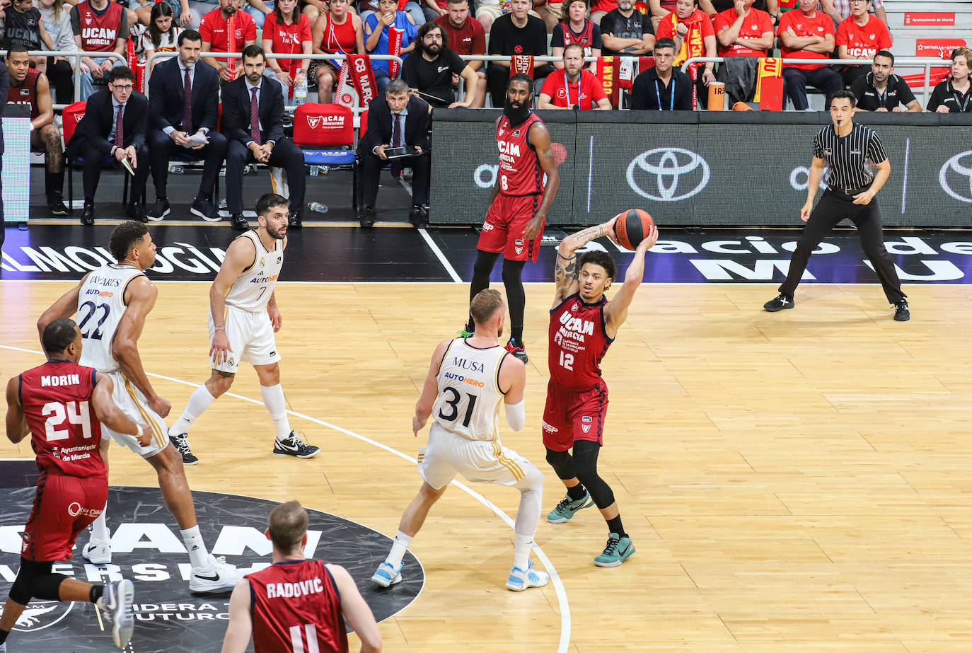 Las imágenes del UCAM-Real Madrid (73-84)