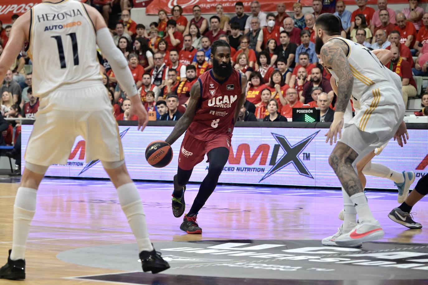 Las imágenes del UCAM-Real Madrid (73-84)