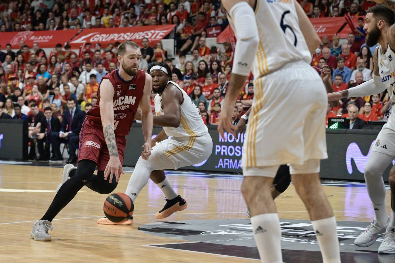 Las imágenes del UCAM-Real Madrid (73-84)