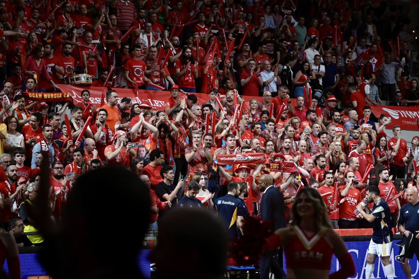 Las imágenes del UCAM-Real Madrid (73-84)