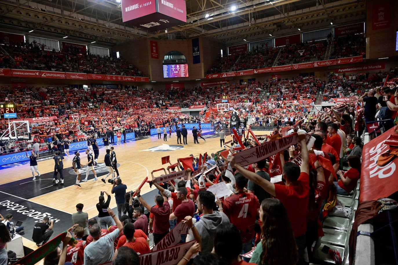 Las imágenes del UCAM-Real Madrid (73-84)