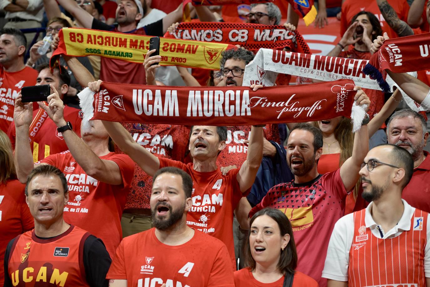 Las imágenes del UCAM-Real Madrid (73-84)