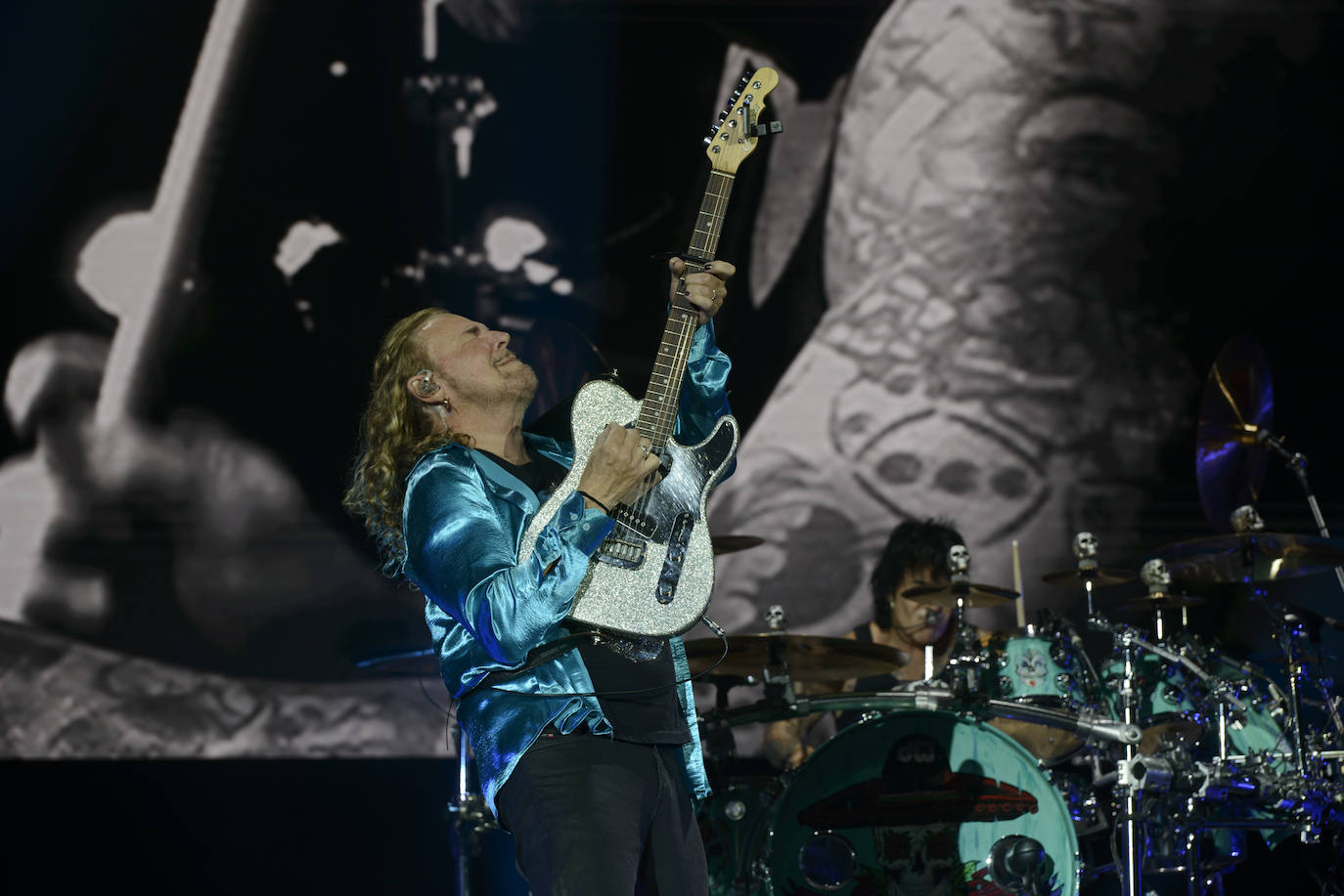 Imágenes del concierto de Maná en la Plaza de Toros de Murcia