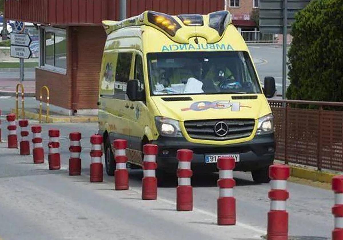 Una ambulancia en una imagen de archivo.