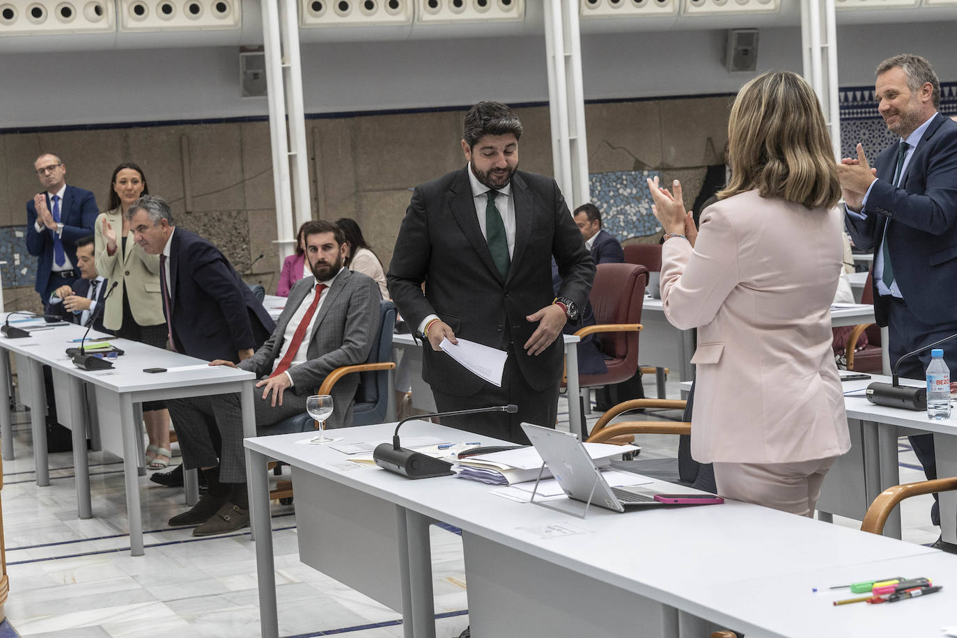 La segunda jornada del Debate del estado de la Región de Murcia, en imágenes