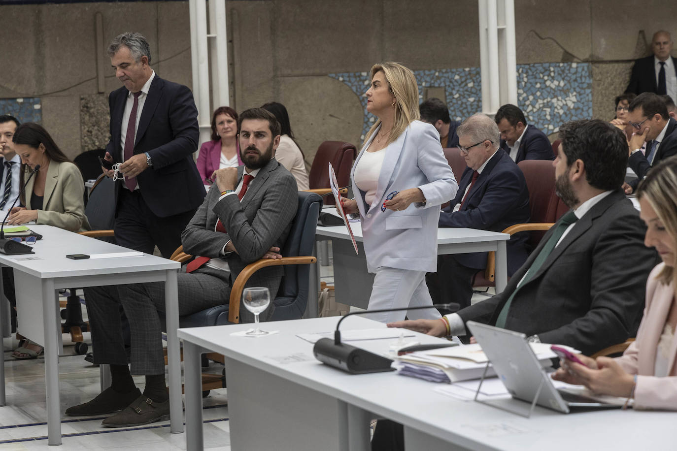 La segunda jornada del Debate del estado de la Región de Murcia, en imágenes