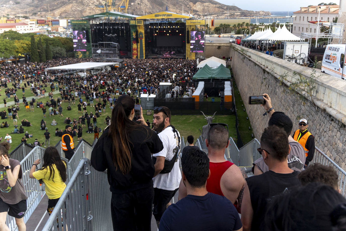 La primera jornada del Rock Imperium 2024 en Cartagena, en imágenes