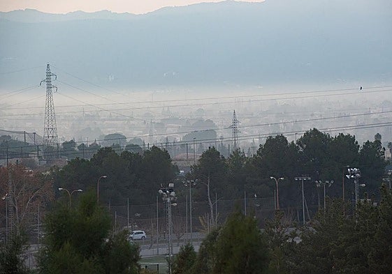 Contaminación en Murcia, en una imagen de archivo.