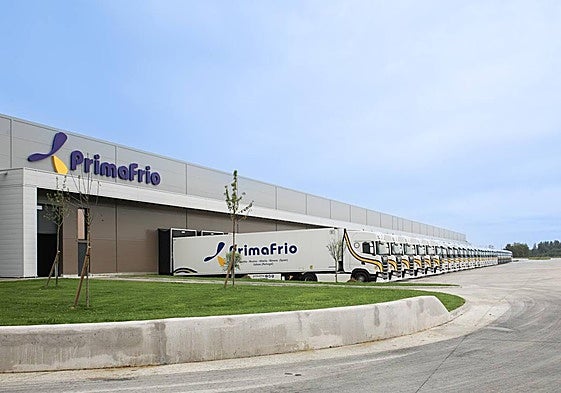 El nuevo centro logístico de Primafrio en Belfort, Francia.
