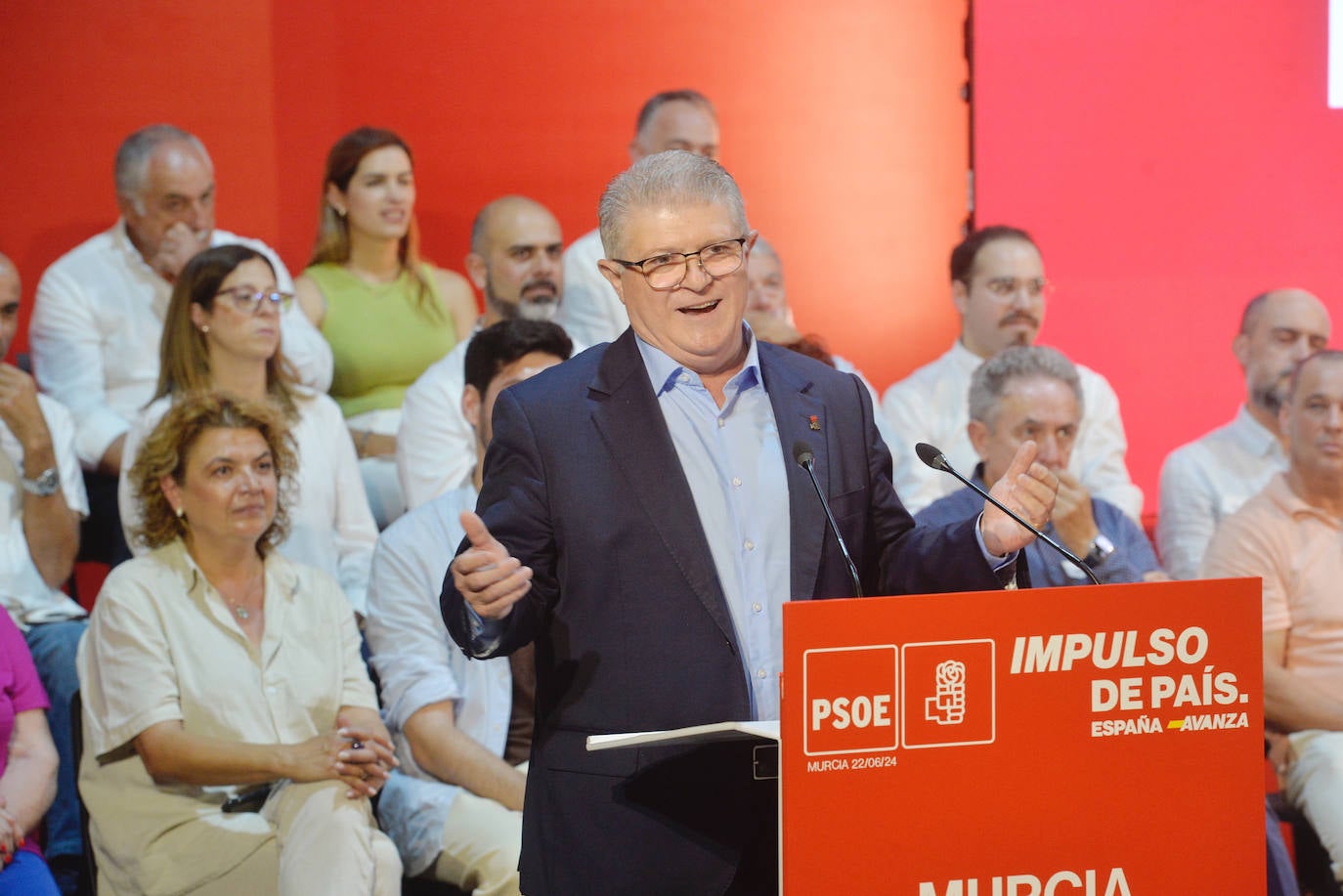 El congresillo del PSOE en Murcia, en imágenes