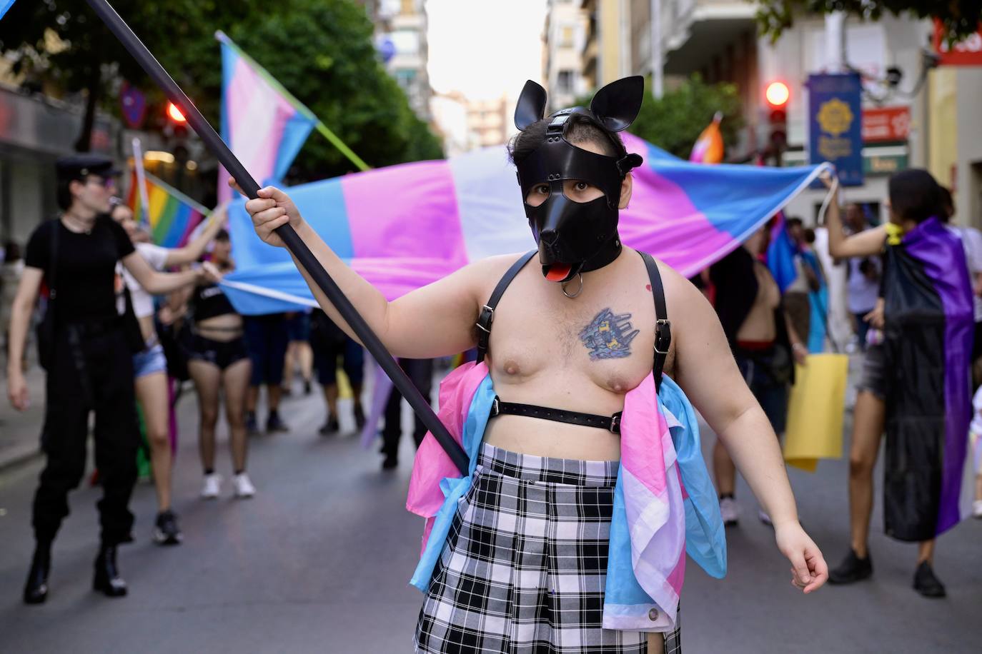 La manifestación por el Orgullo en Murcia, en imágenes