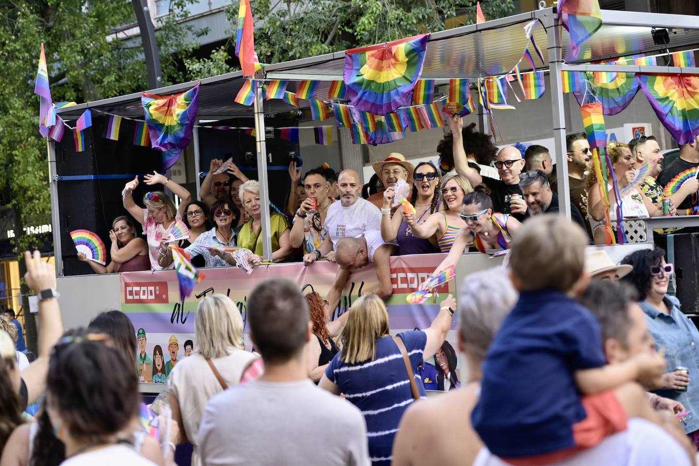 La manifestación por el Orgullo en Murcia, en imágenes