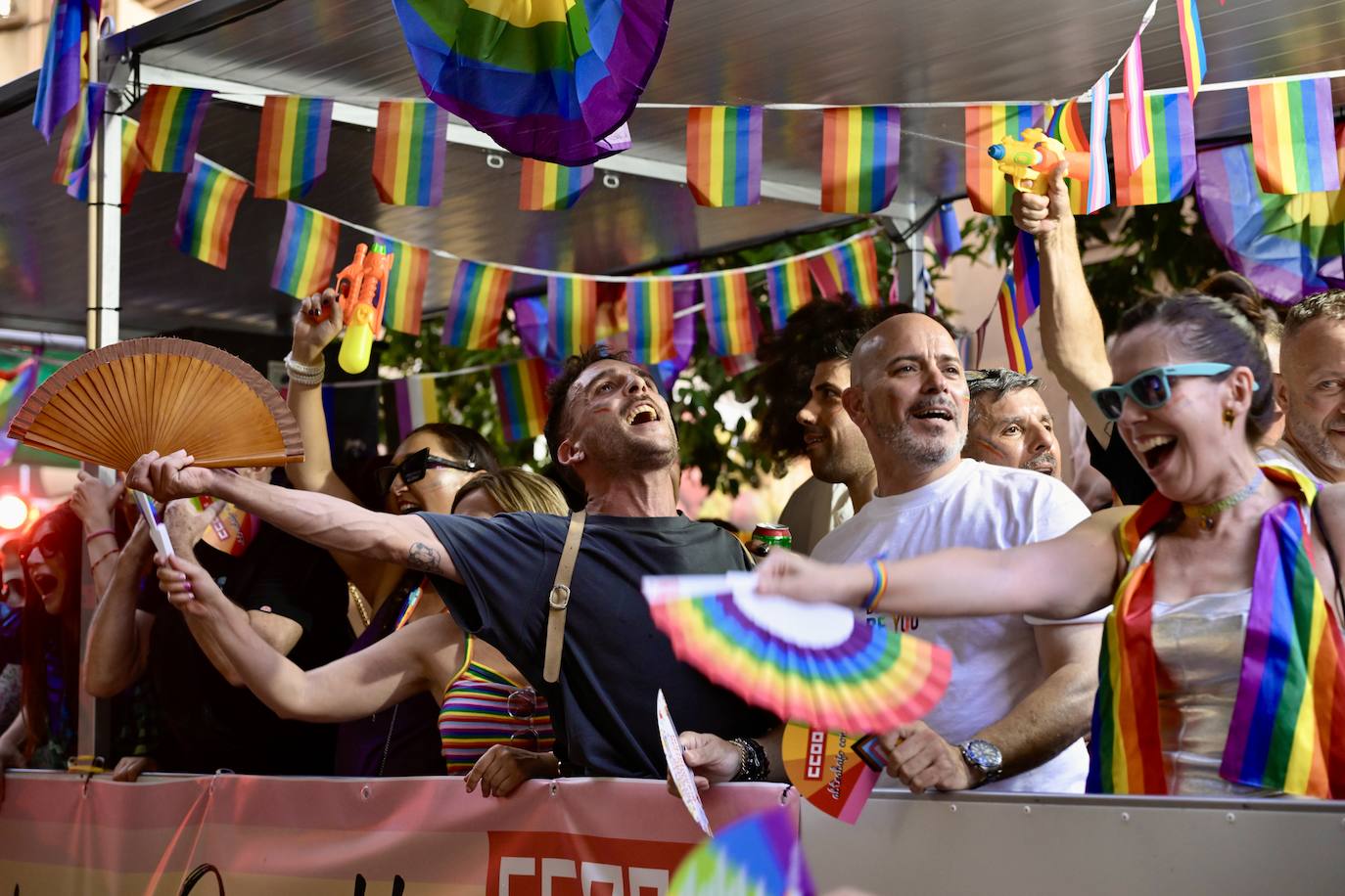 La manifestación por el Orgullo en Murcia, en imágenes