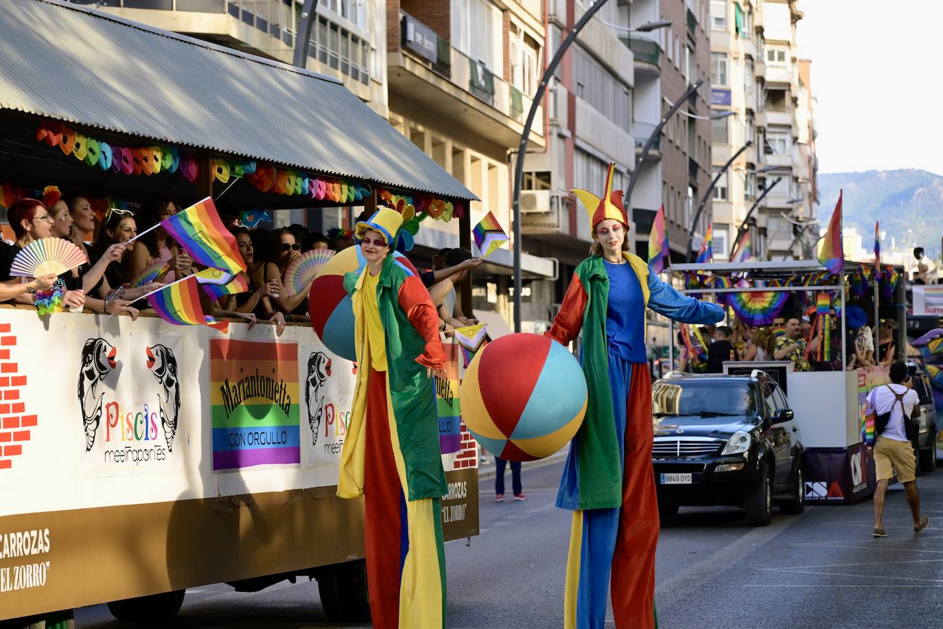 La manifestación por el Orgullo en Murcia, en imágenes
