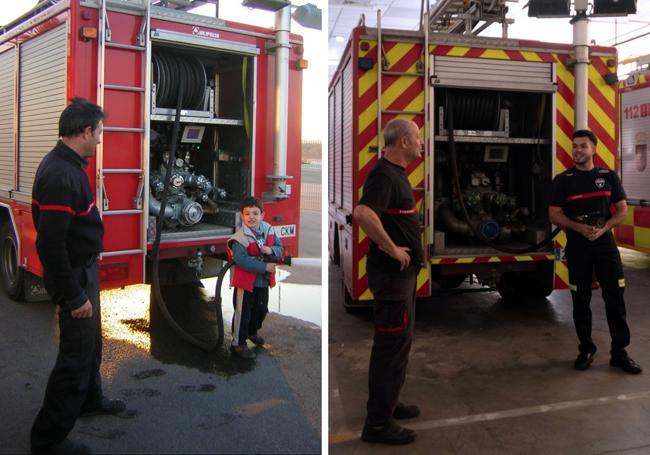 Padre e hijo recrean una fotografía con más de 20 años de diferencia entre una imagen y otra.