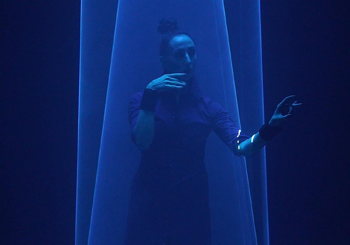 Muriel Romero, coreógrafa e intérprete, en 'Oecumene'.